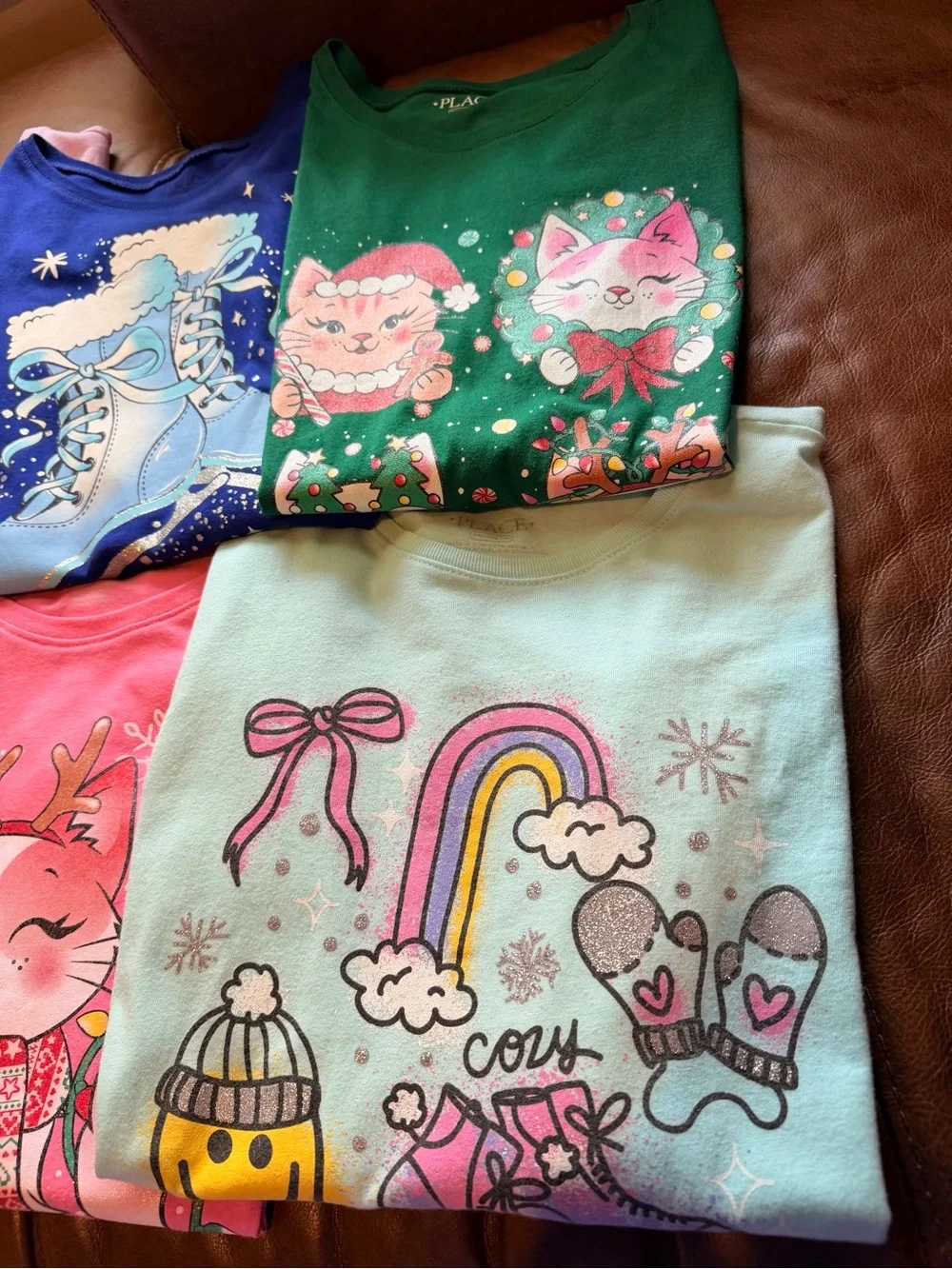 10 Girls Long Sleeved Tops